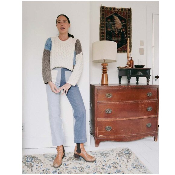 Marvin Ruby Wren Jean in Patchwork - Size S - Picture 4 of 12